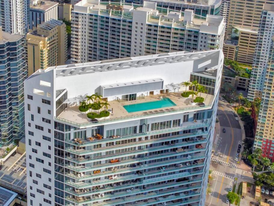 Lovely Upscale Condo Gorgeous View 2Bd 2Bath In Brickell Miami Esterno foto