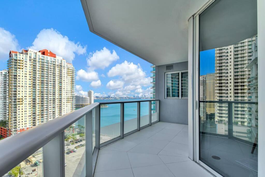 Lovely Upscale Condo Gorgeous View 2Bd 2Bath In Brickell Miami Esterno foto