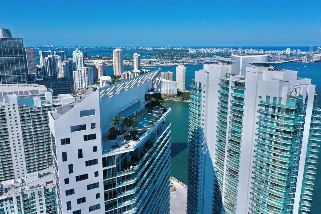 Lovely Upscale Condo Gorgeous View 2Bd 2Bath In Brickell Miami Esterno foto