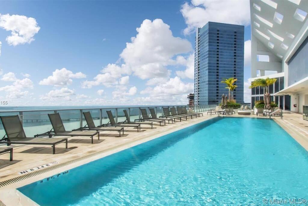 Lovely Upscale Condo Gorgeous View 2Bd 2Bath In Brickell Miami Esterno foto