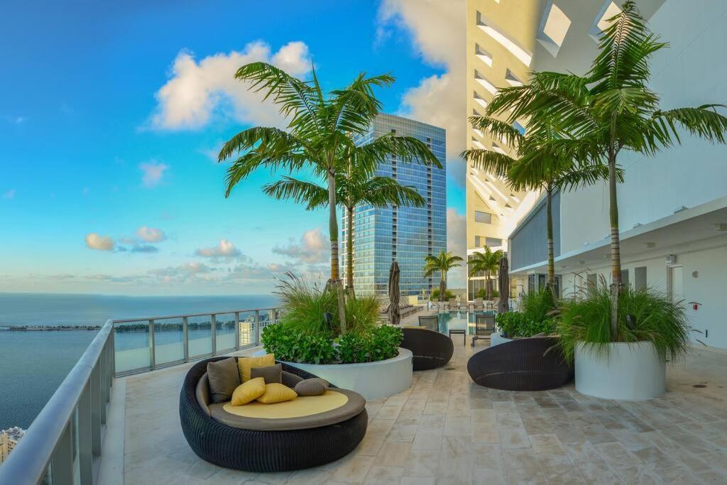 Lovely Upscale Condo Gorgeous View 2Bd 2Bath In Brickell Miami Esterno foto